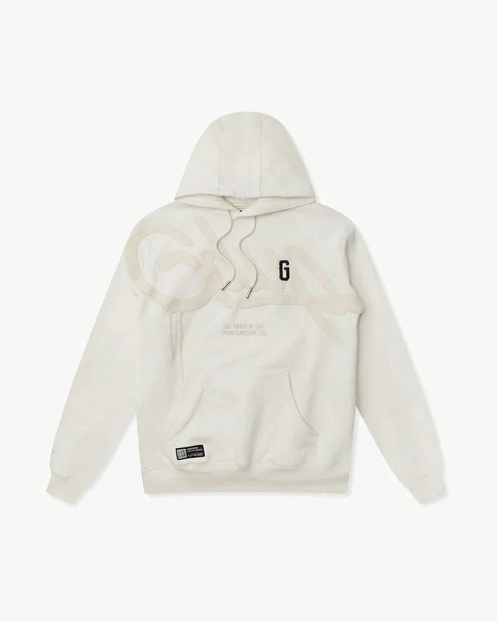 GEEDUP HANDSTYLE G HOODIE BUTTER CREAM