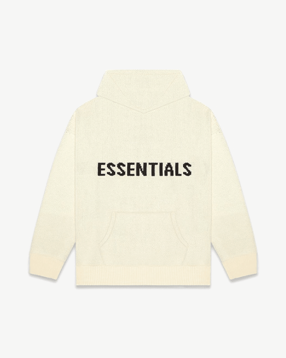 FOG ESSENTIALS SS20 CREAM KNIT HOODIE