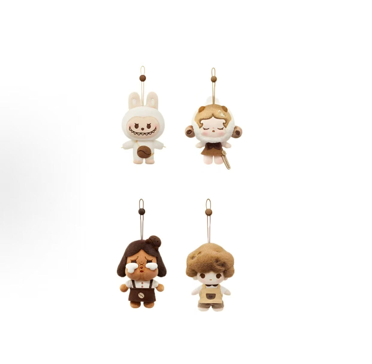 Sydney Labubu POP BEAN COFFEE FACTORY SERIES - PLUSH PENDANT