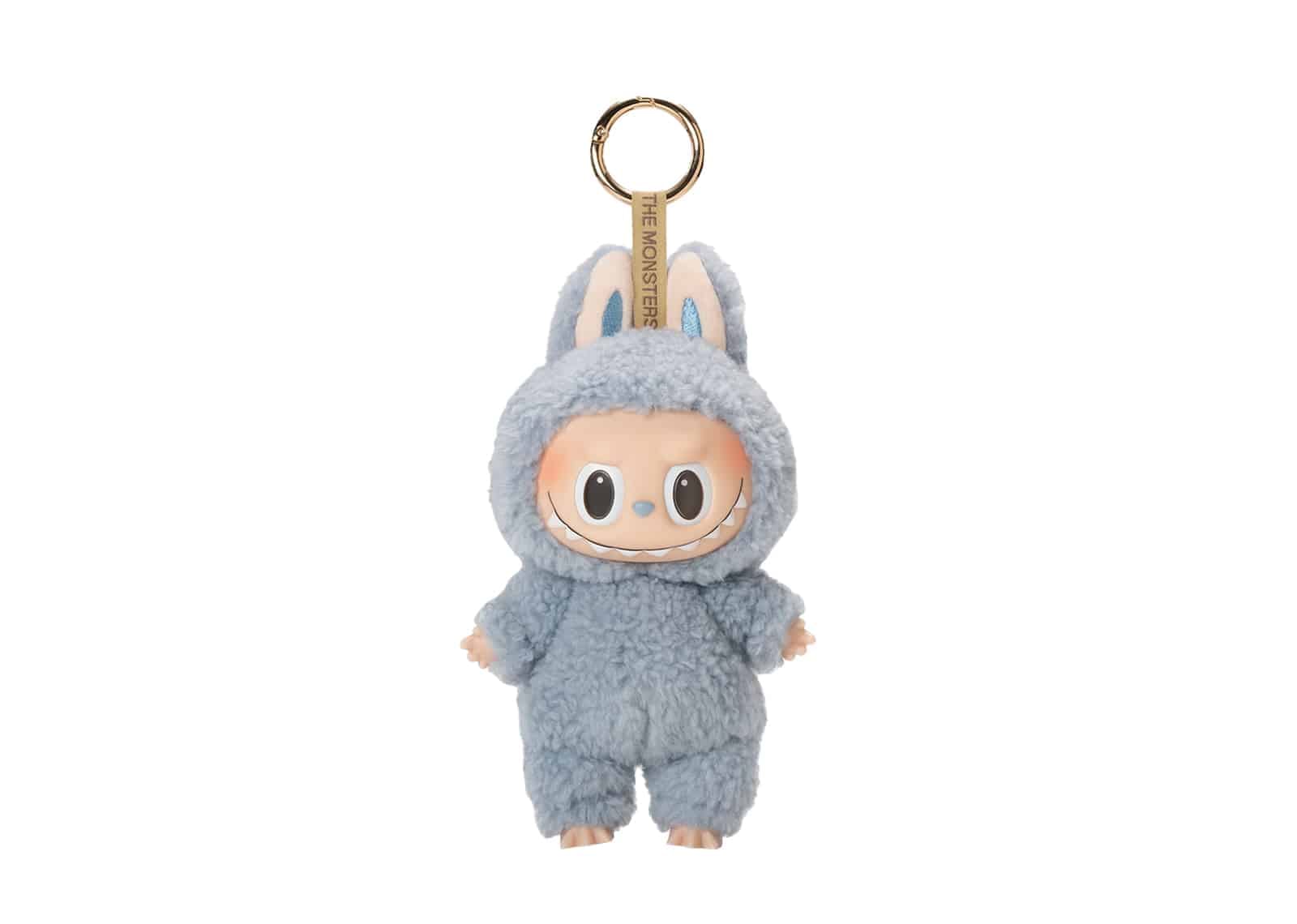 Pop Mart (labubu) The Monsters Exciting Macaron Sea Salt Coconut Vinyl Plush Pendant