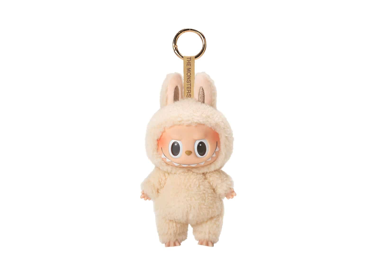 Pop Mart (labubu) The Monsters Exciting Macaron Soymilk Vinyl Plush Pendant