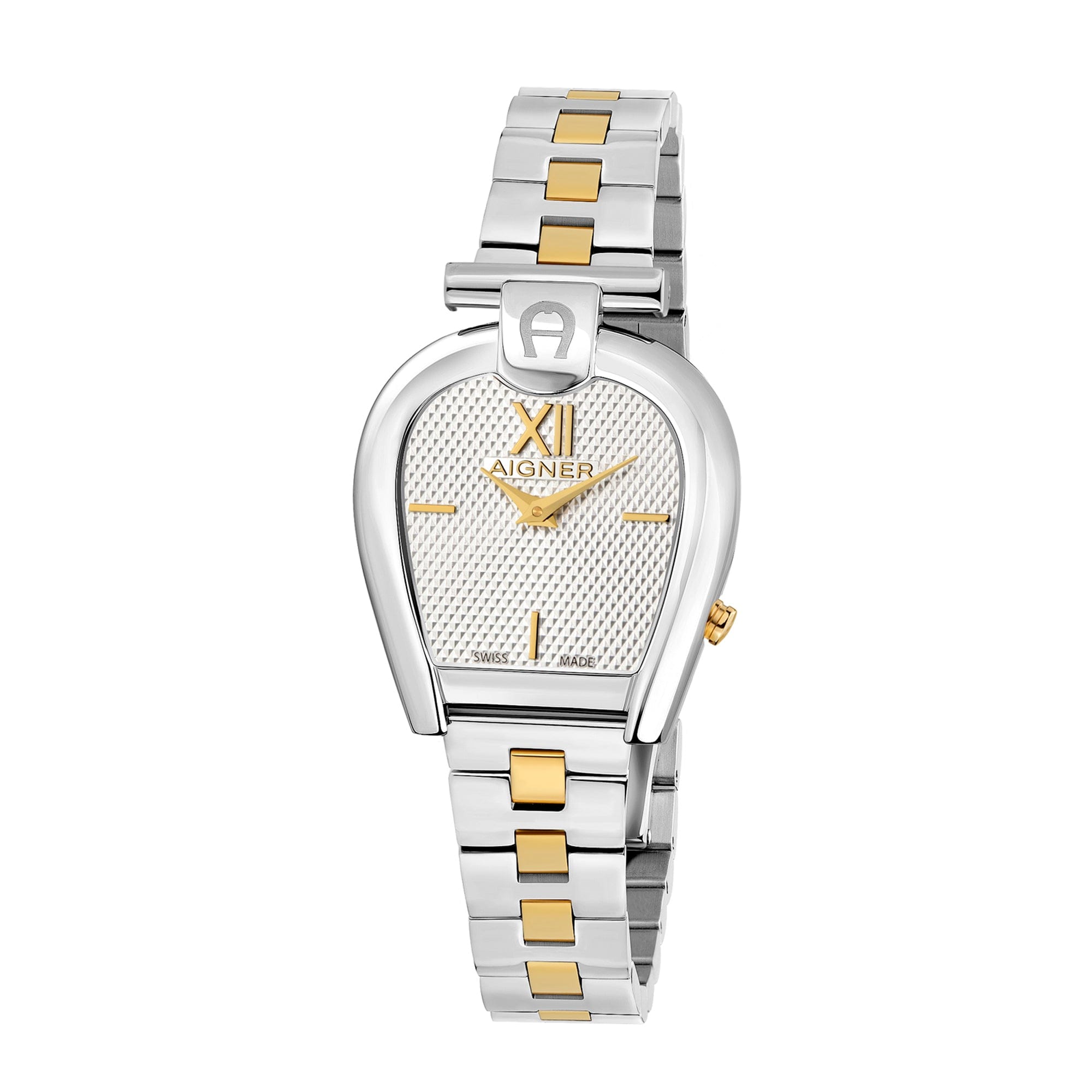 Aigner Women's Stainless Steel Case Bracelet Light Champagne Dial Watch