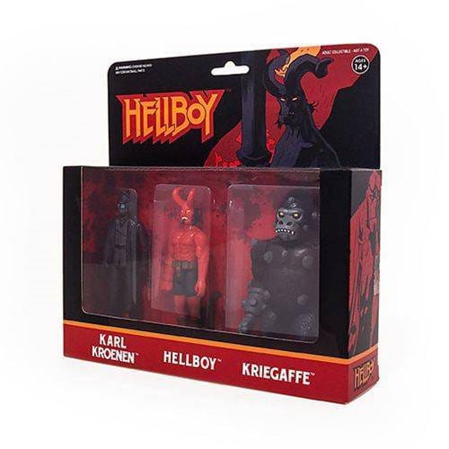 Toyshnip Super7 Hellboy 3 3/4 - inch ReAction Figures Wave 2 Pack A