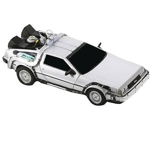 Toyshnip NECA Back to the Future DeLorean Time Machine Die - Cast 1:16 Scale Vehicle