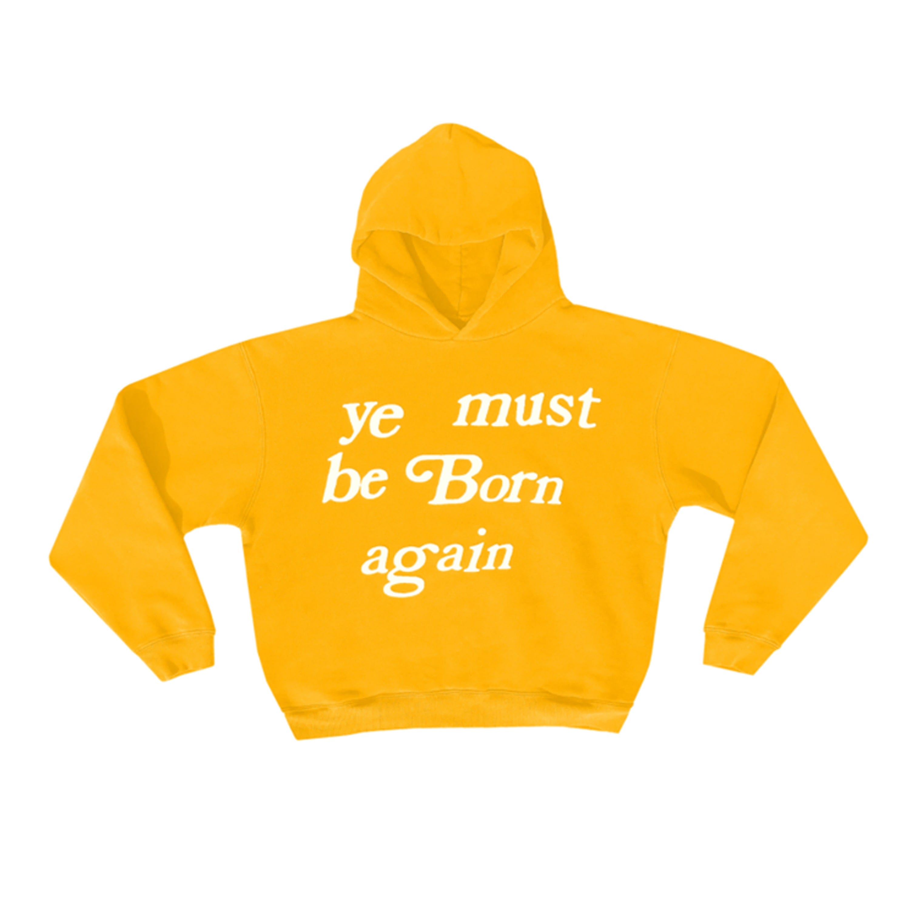 CPFM Hoodie YE MUST BE BORN AGAIN Yellow New Size S