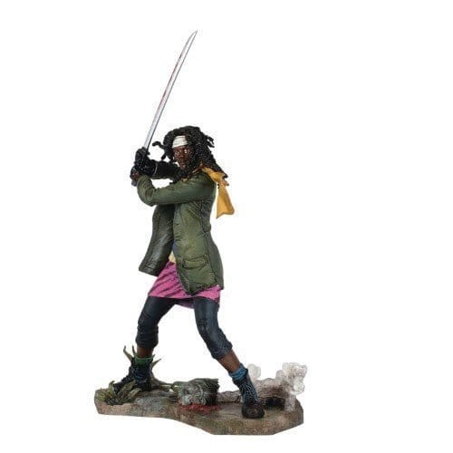 Diamond Select Walking Dead Gallery Michonne PVC 10 - Inch Diorama