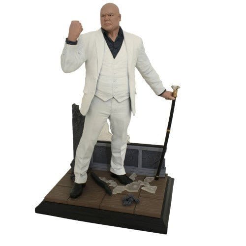 Diamond Select Marvel Gallery Hawkeye Disney+ Kingpin PVC 10 - Inch Statue