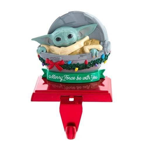 Kurt S. Adler Kurt Adler - Star Wars: The Mandalorian The Child Stocking Holder