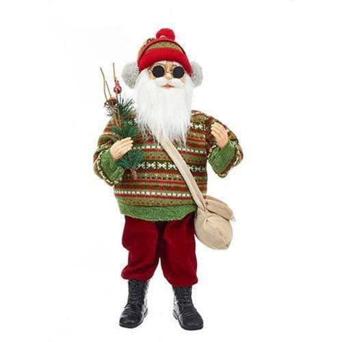 Kurt S. Adler Kurt Adler - Cool Yule Santa Claus 18 - Inch Statue