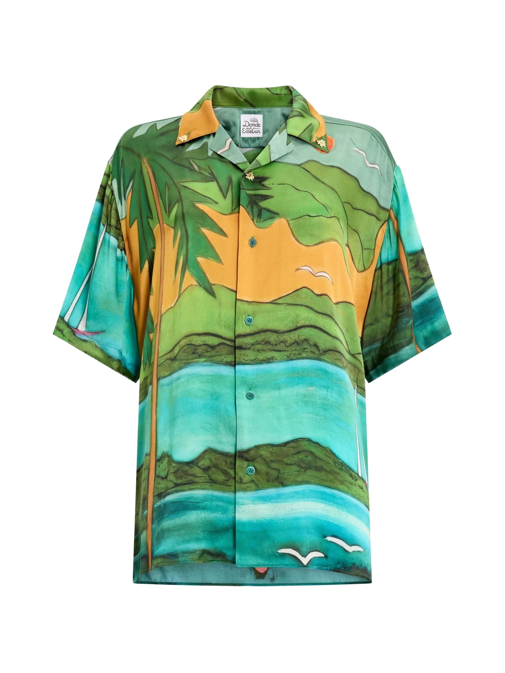 Donde Esteban Magdalena short - sleeve shirt