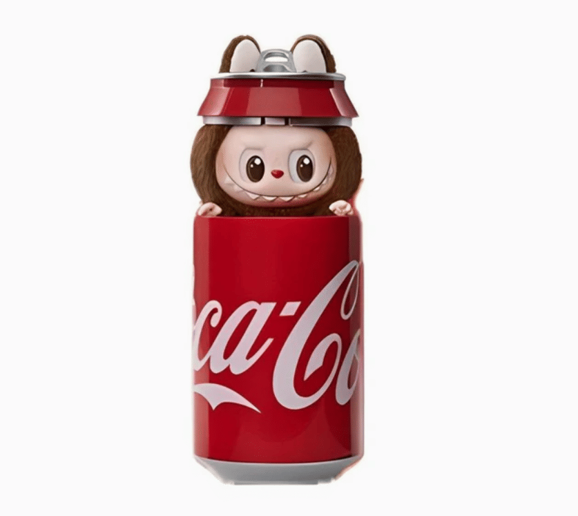 THE MONSTERS COCA - COLA Series Vinyl Face Plush Pendant Blind Box