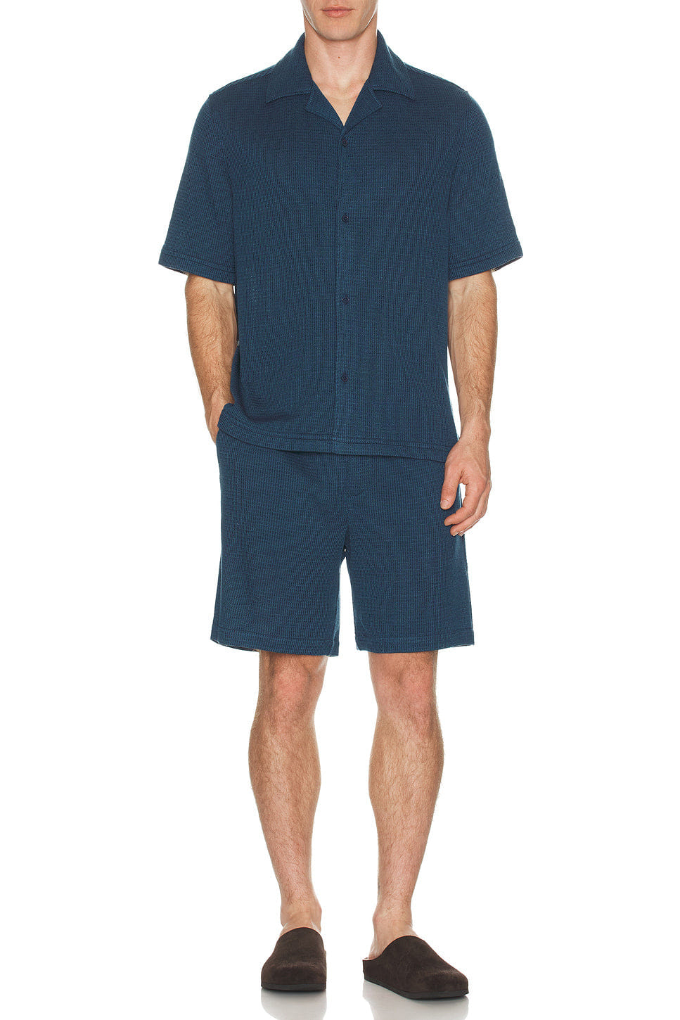 Simkhai Troy Short Sleeve Shirt