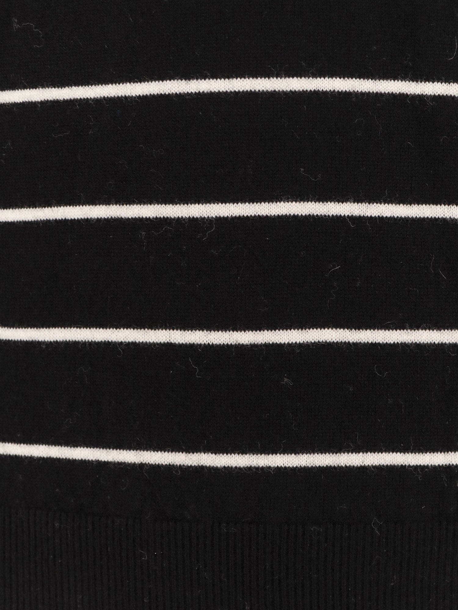 Tonywack Super fine merino wool striped polo shirt