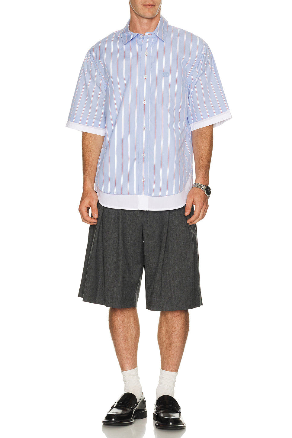 Simkhai Steven Double Layer Shirt
