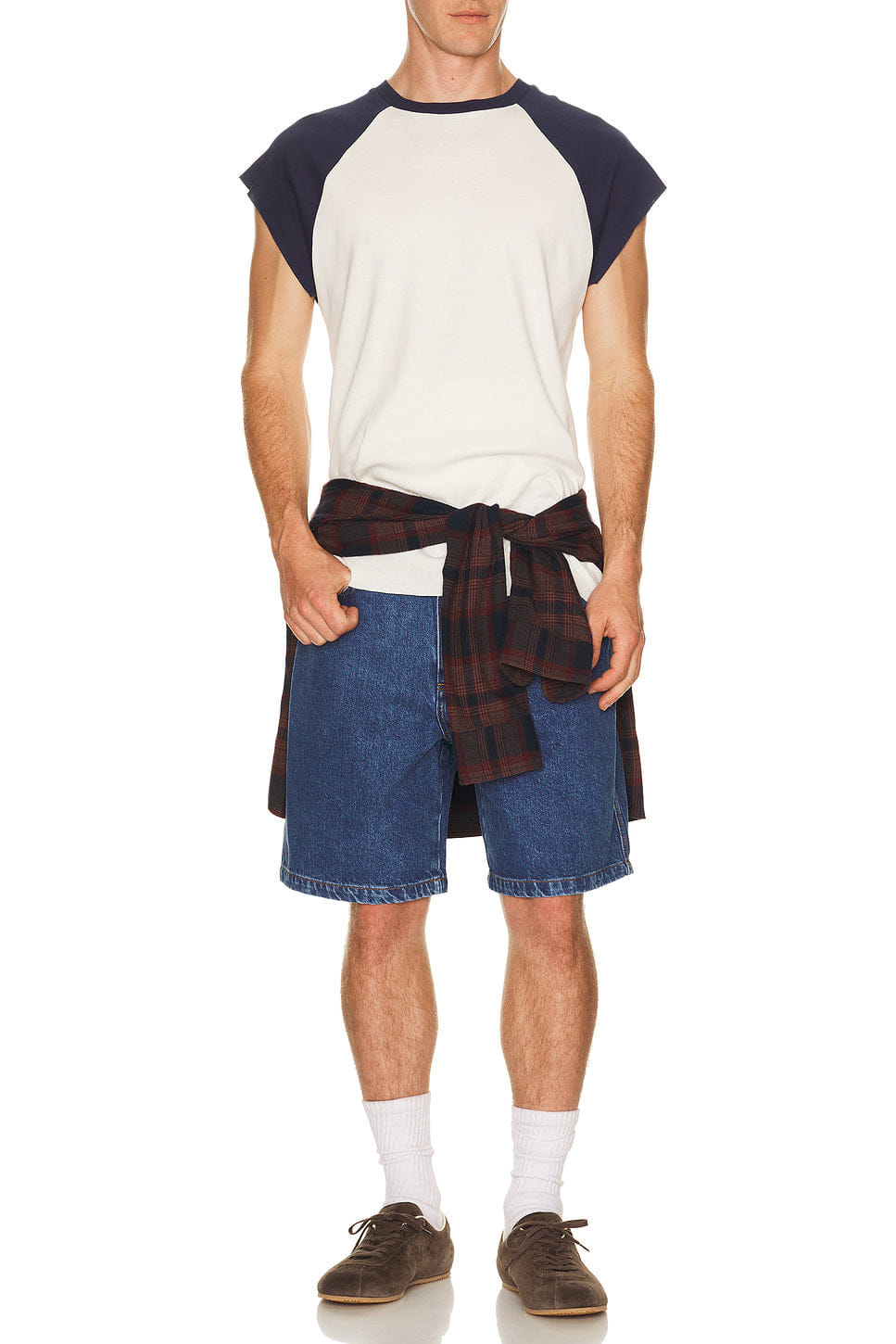 Simkhai Lorcan Denim Shorts