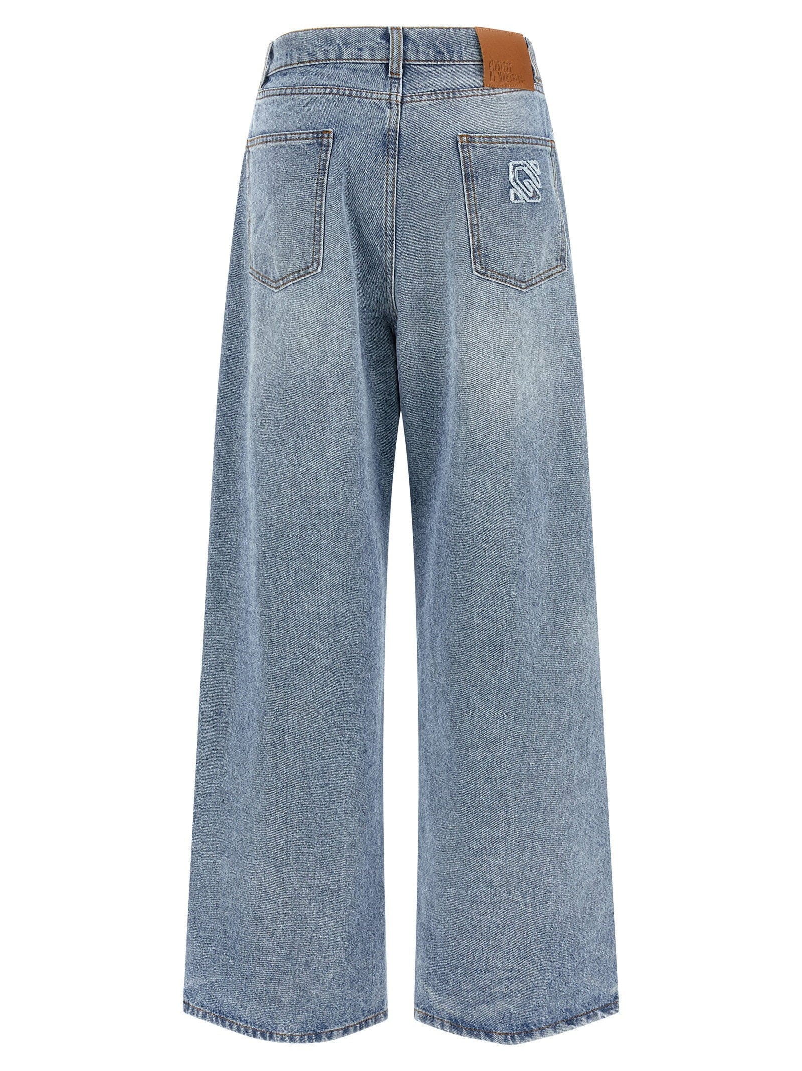 Giuseppe Di Morabito Crystal - Embellished Jeans — Light blue