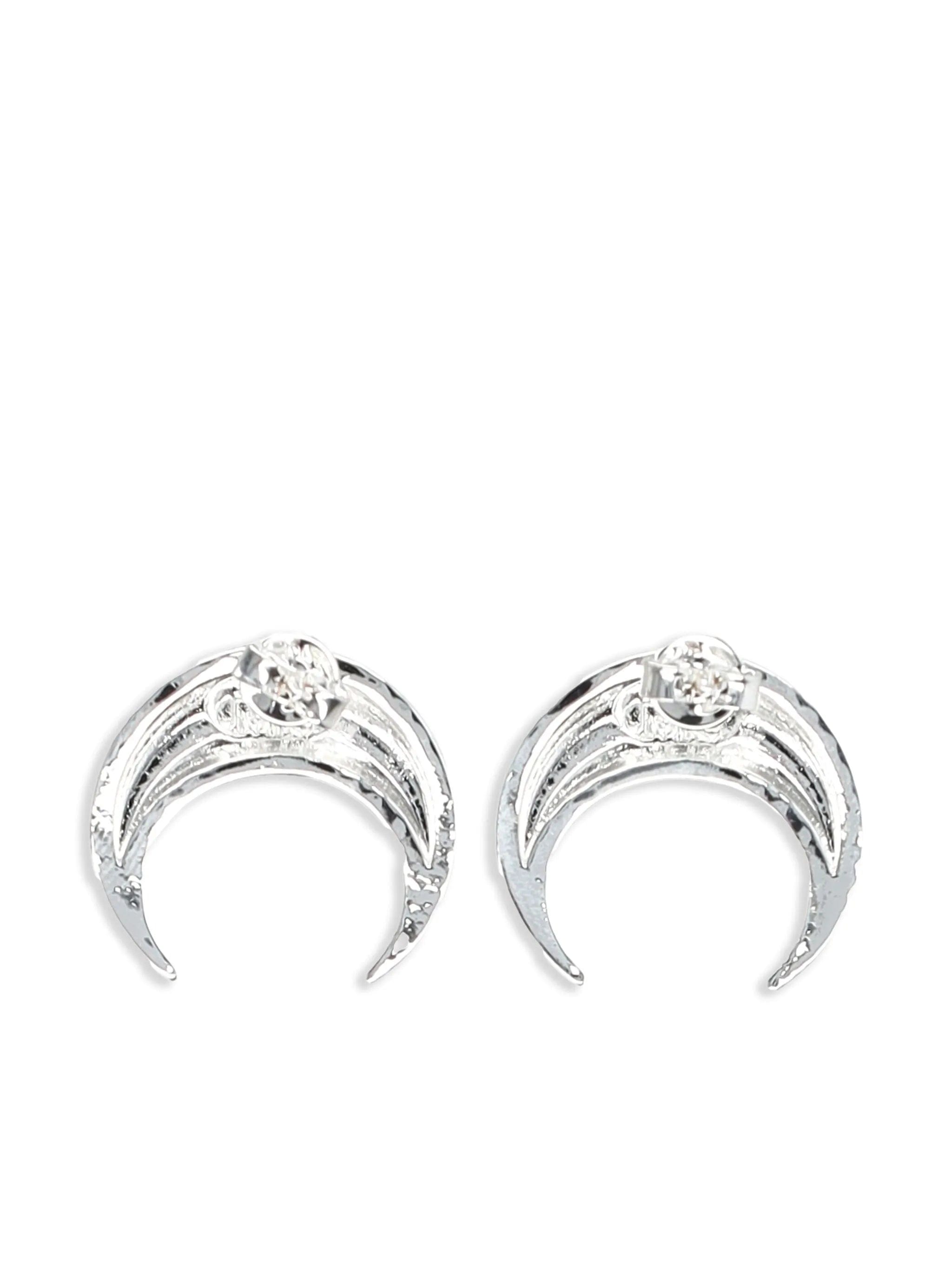 Marine Serre Moon earrings