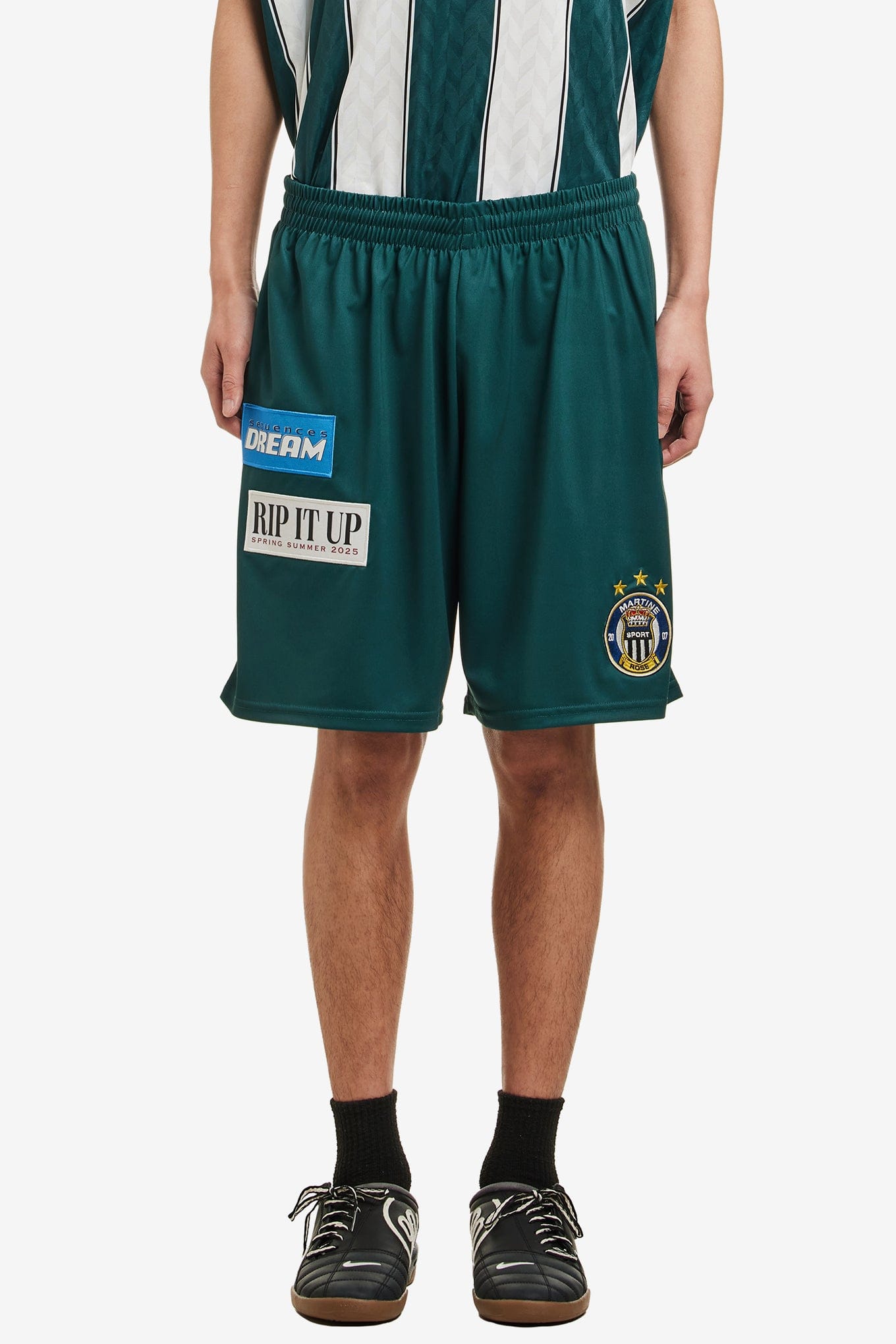 Martine ROSE FOOTBALL SHORTS