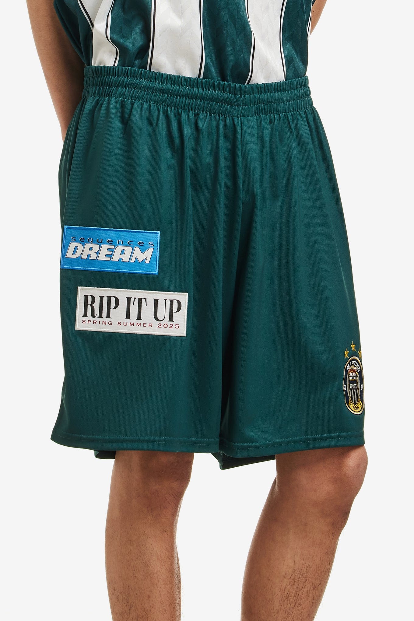 Martine ROSE FOOTBALL SHORTS