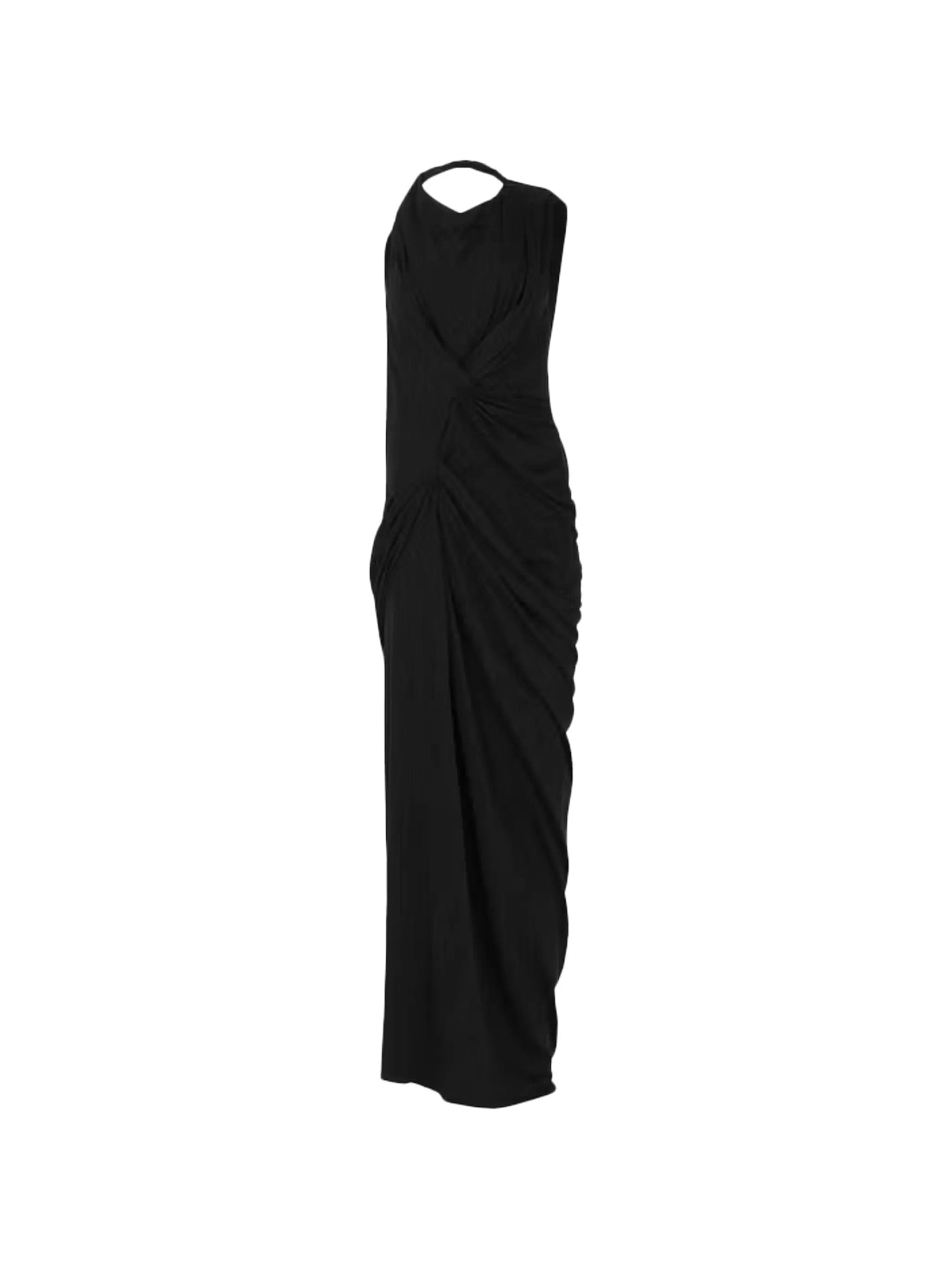 Entire Studios Oaklyn draped halterneck dress