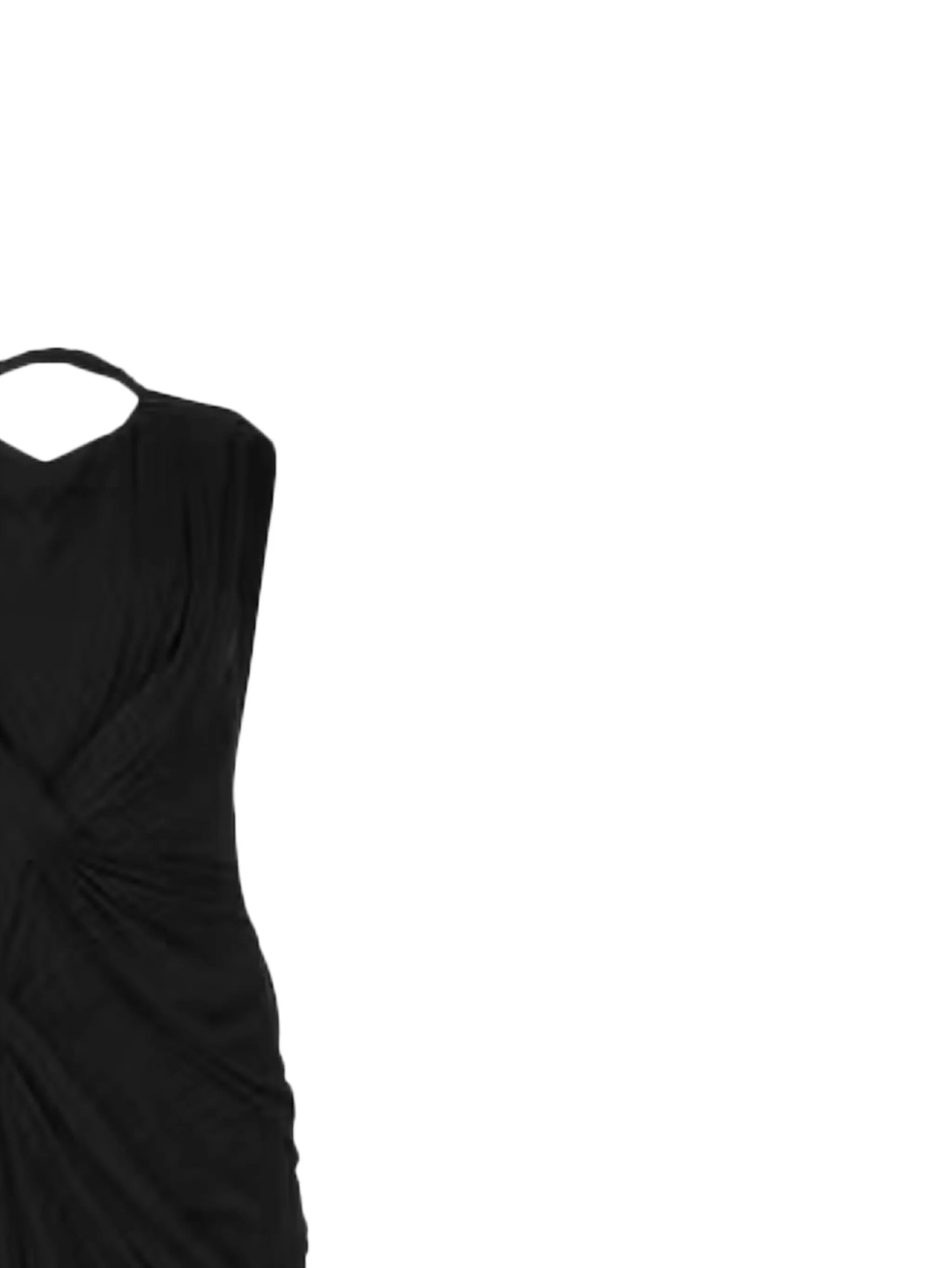 Entire Studios Oaklyn draped halterneck dress