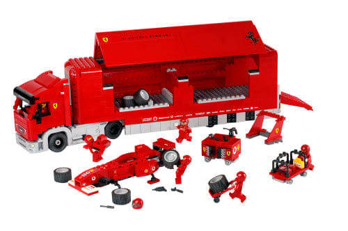 Ferrari LEGO Scuderia Ferrari Truck 8654 (Open Box)