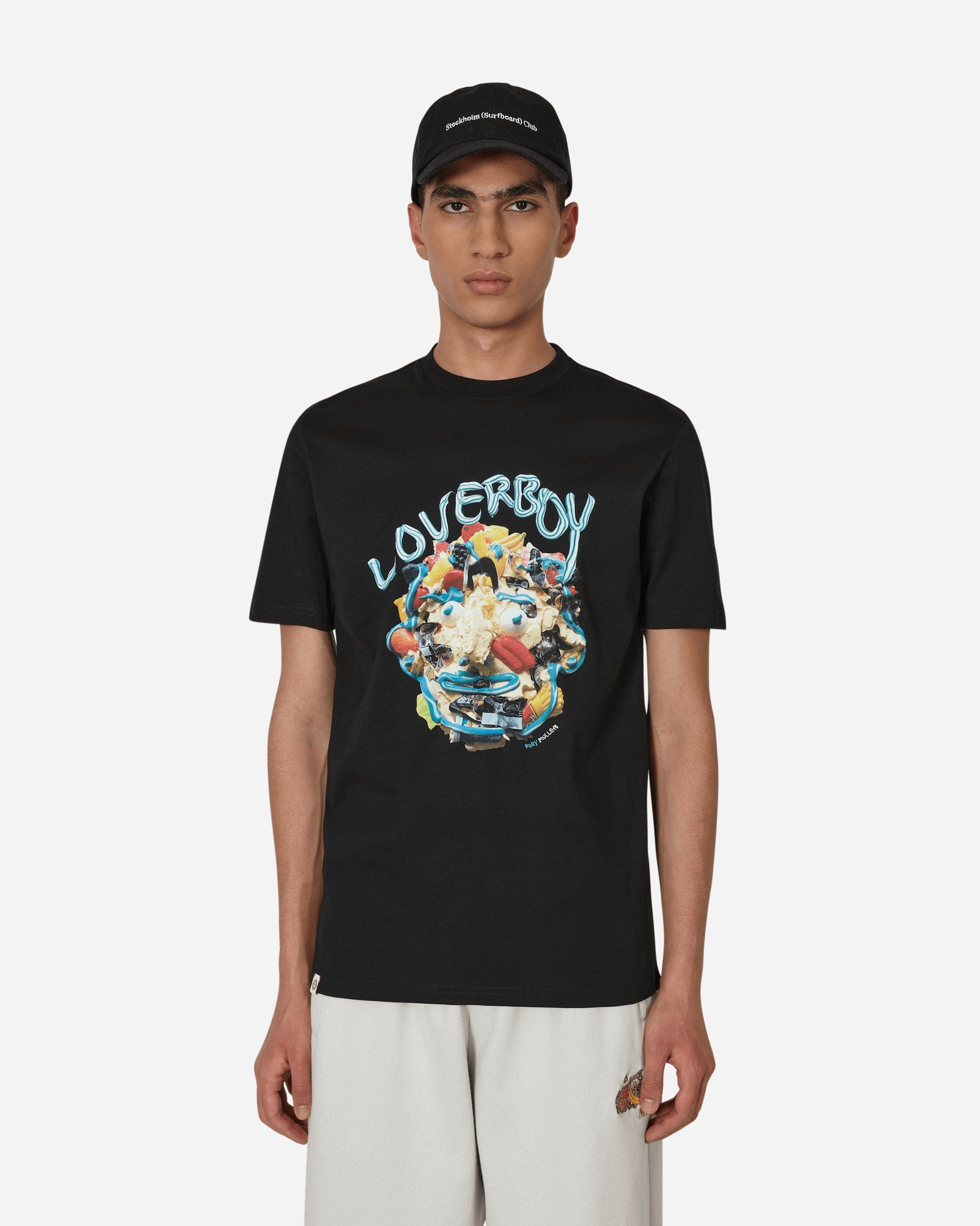 Charles Jeffrey Loverboy Face T - Shirt Black