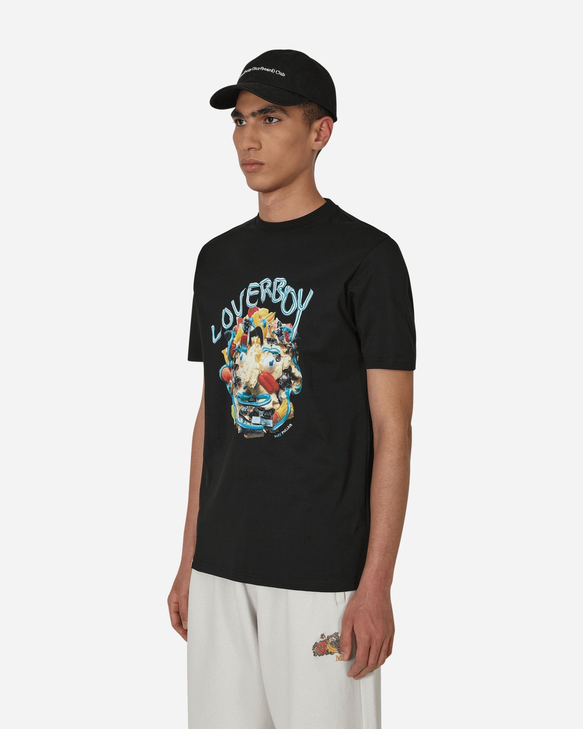 Charles Jeffrey Loverboy Face T - Shirt Black