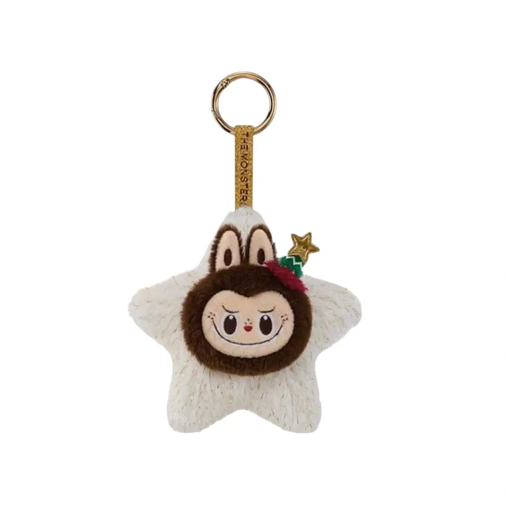 Pop Mart Labubu The Monsters Classic Series Sparkly Labubu Plush Pendant