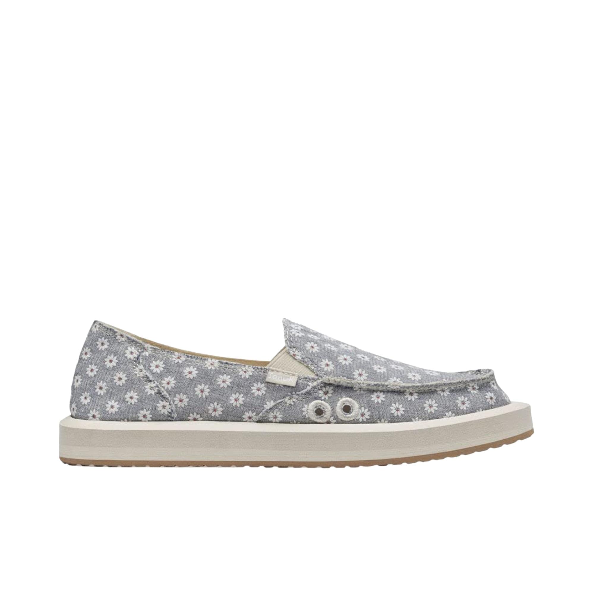 DONNA SOFT Sanuk Donna Soft Top Daisy White Daisy 1126770 - WDY Women's