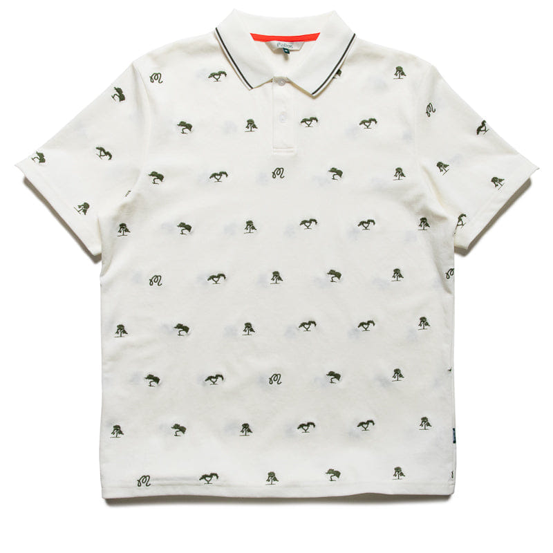 Malbon Golf x Torrey Pines Polo - Egret