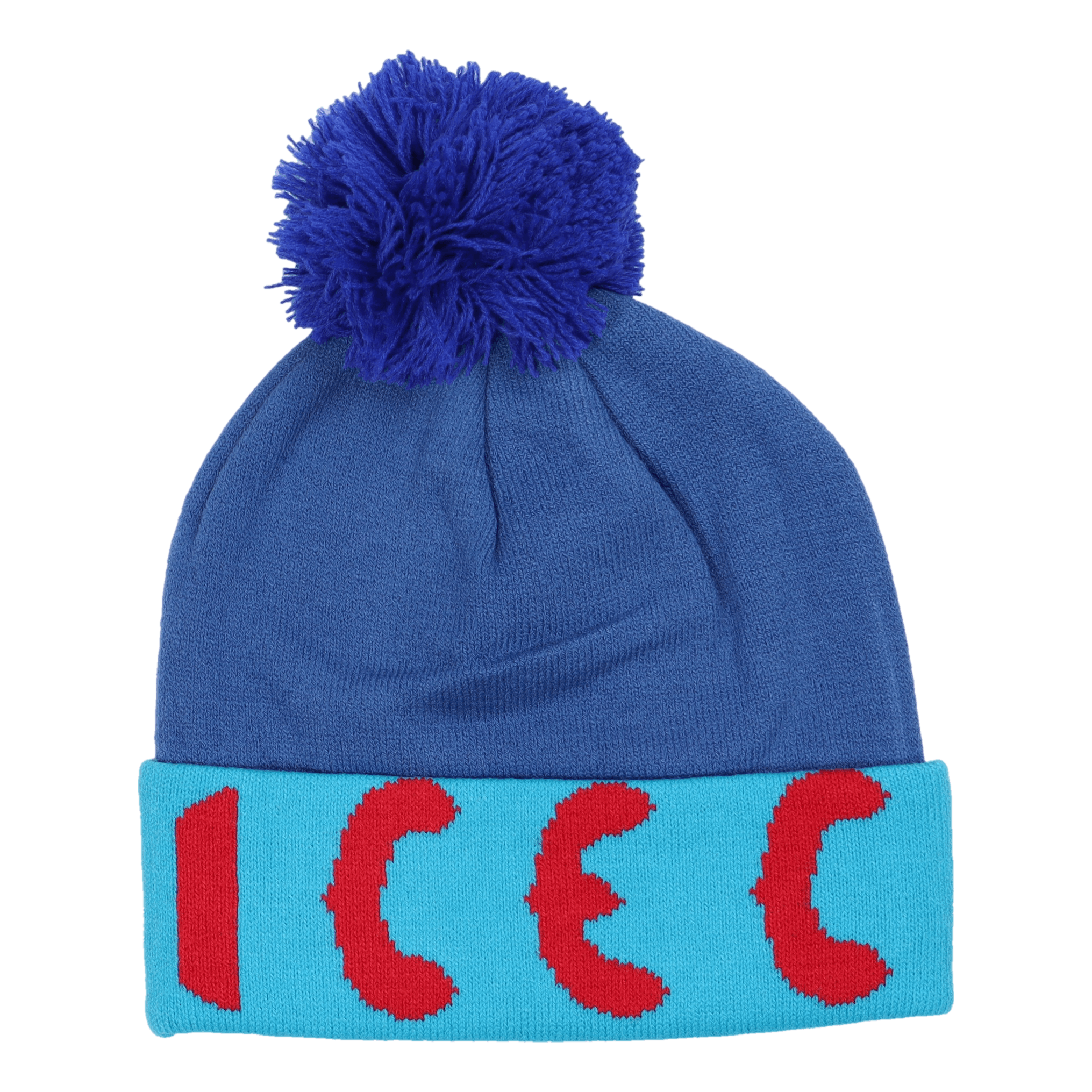 Icecream Bobble Beanie Blue