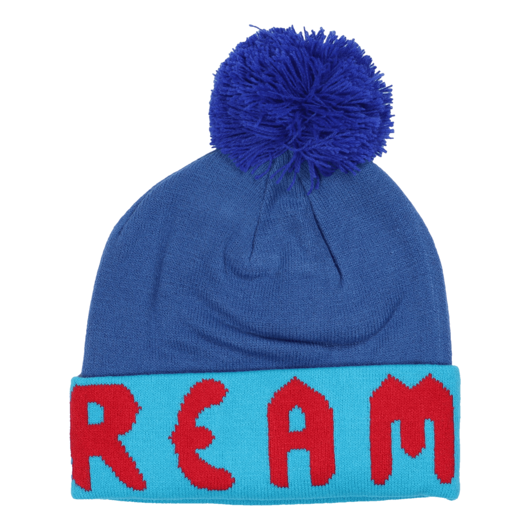 Icecream Bobble Beanie Blue