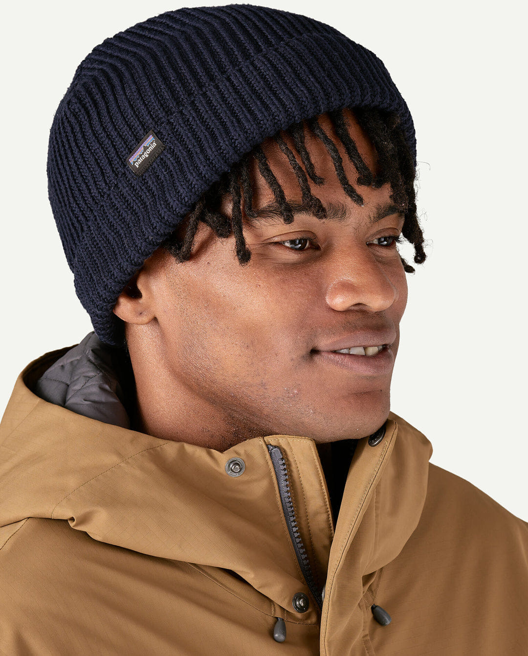 Patagonia - Fishermans Rolled Beanie - Navy