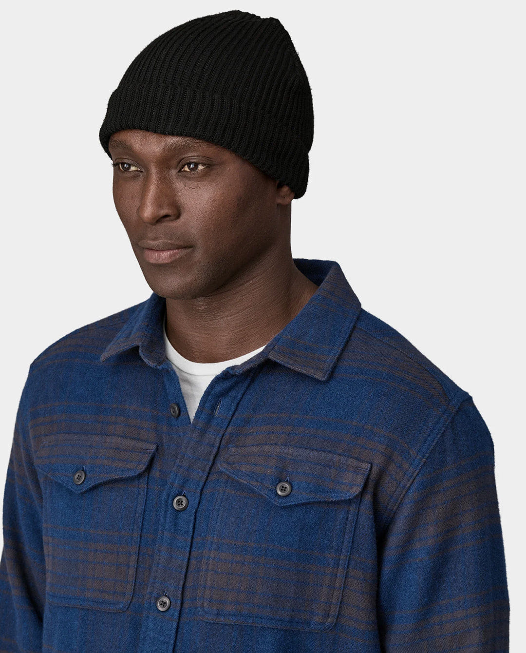 Patagonia - Fishermans Rolled Beanie - Black