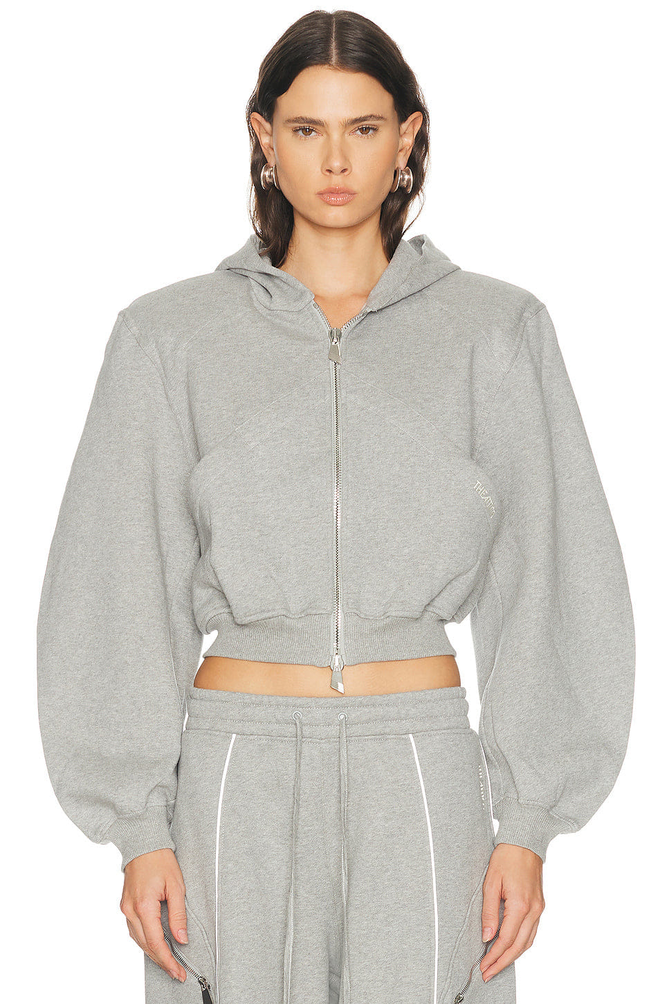 THE Attico Fleece Sweatshirt