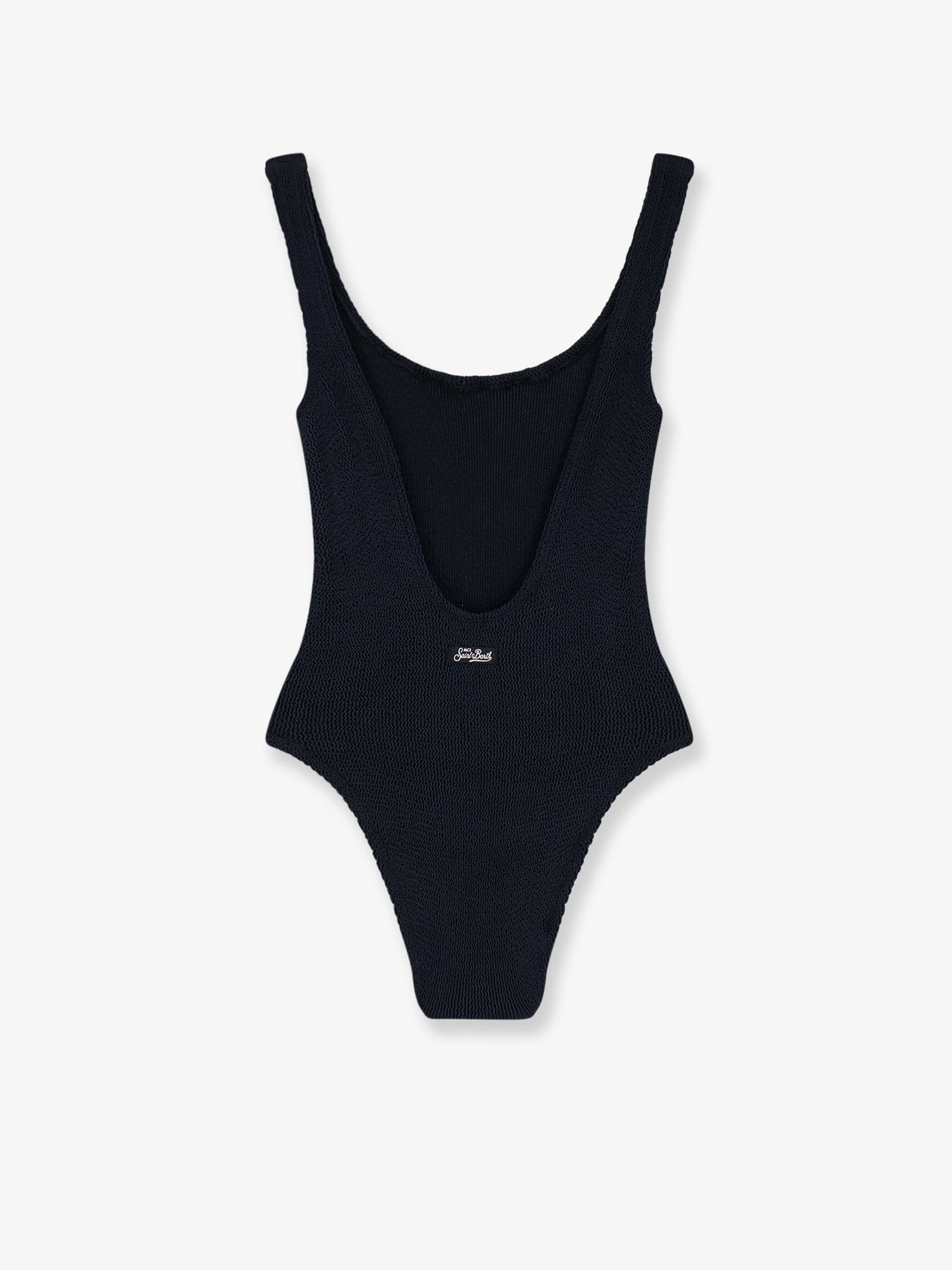 MC2 SAINT BARTH Lora Crinkle one - piece swimsuit