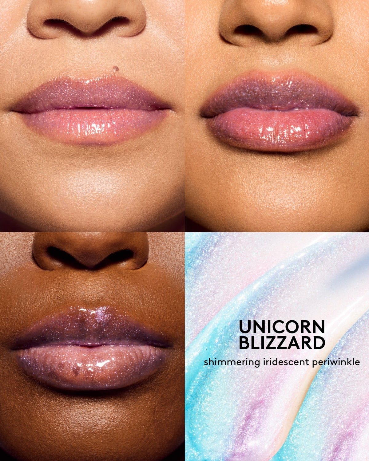 Fenty Beauty Gloss Bomb Stackz Layered Lip Luminizer — Unicorn Blizzard