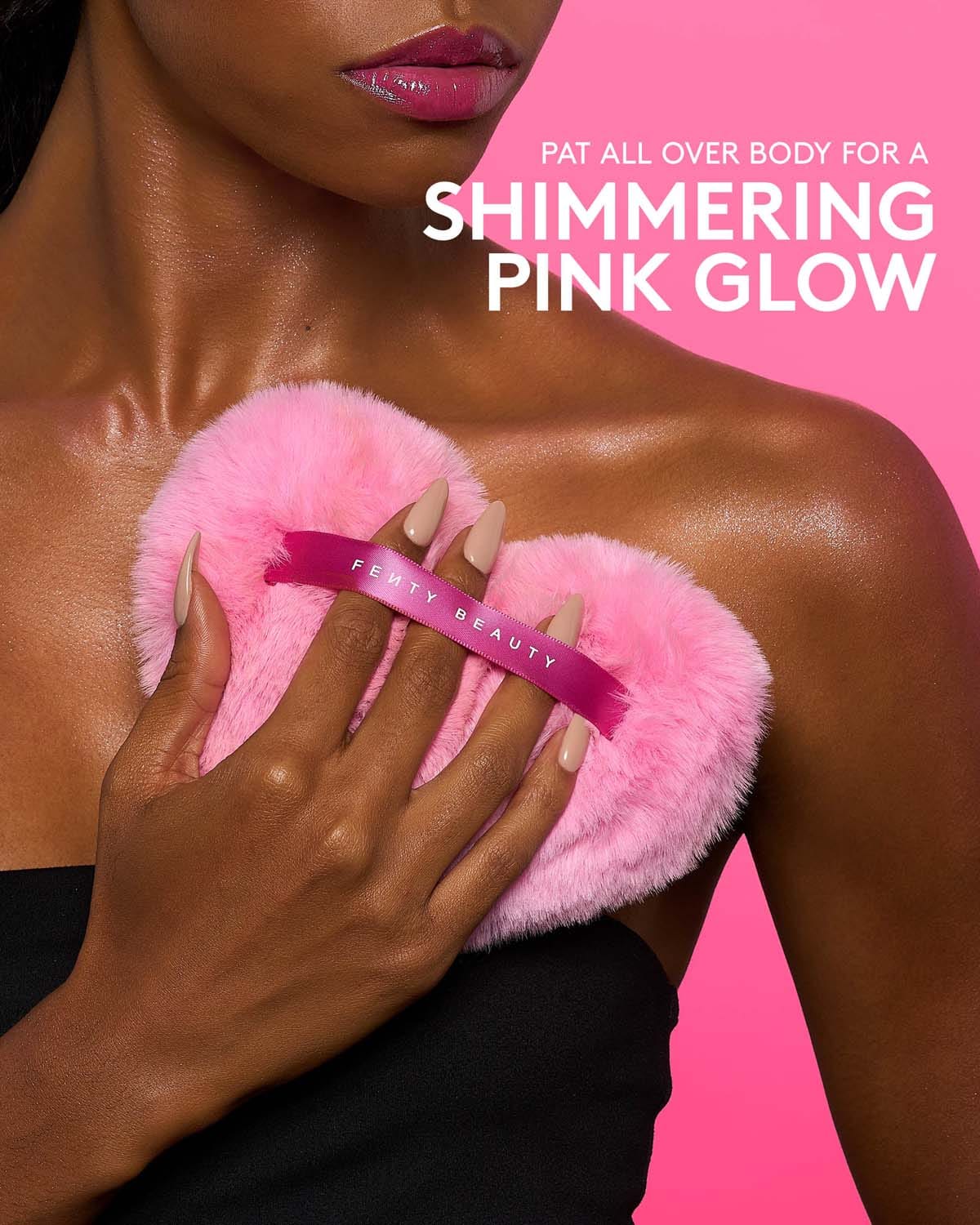 Fenty Beauty Fairy Bomb Wattacrush Heart Shimmer Puff