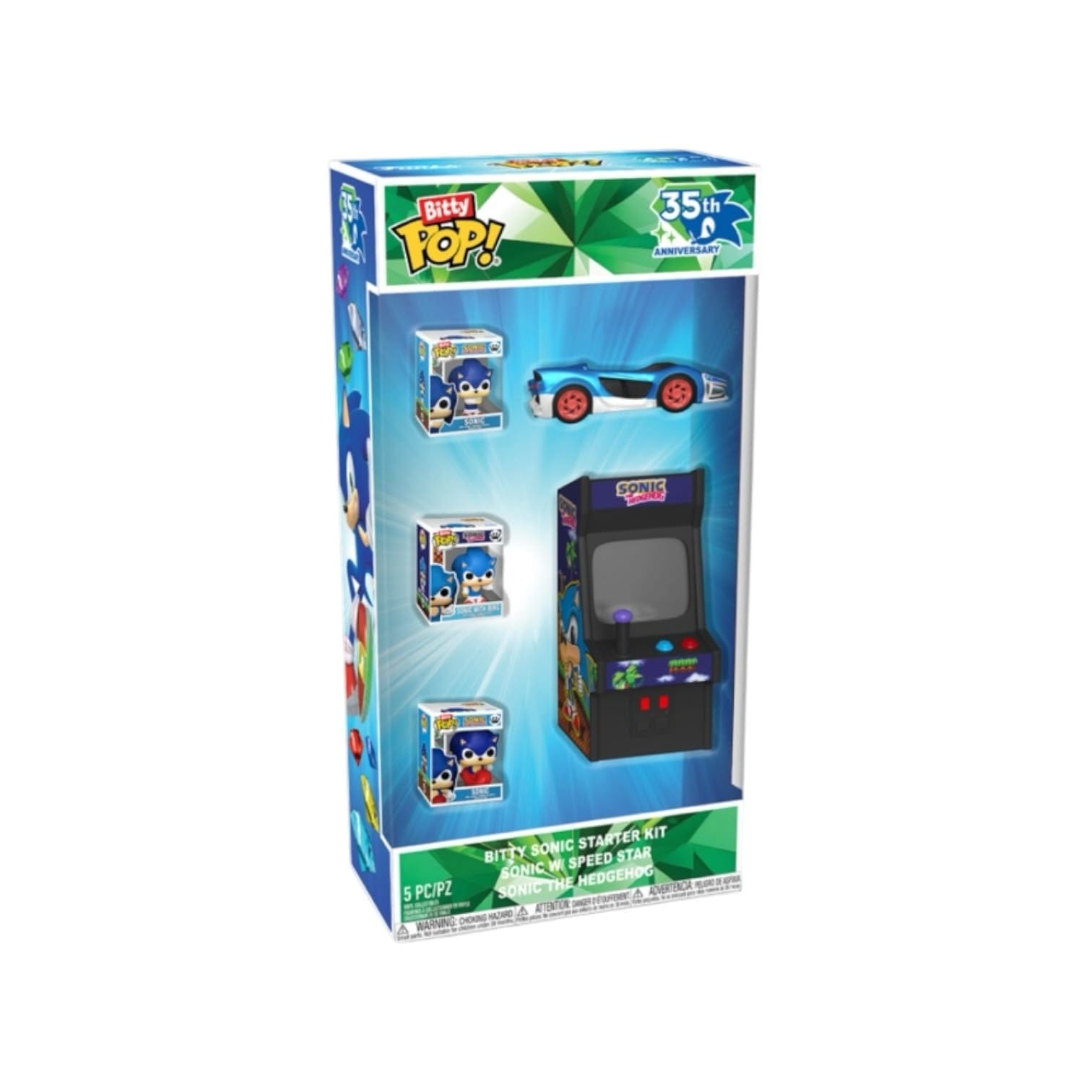 Sonic the Hedgehog Funko Bitty Starter Set - Sonic the Hedgehog - PREORDER