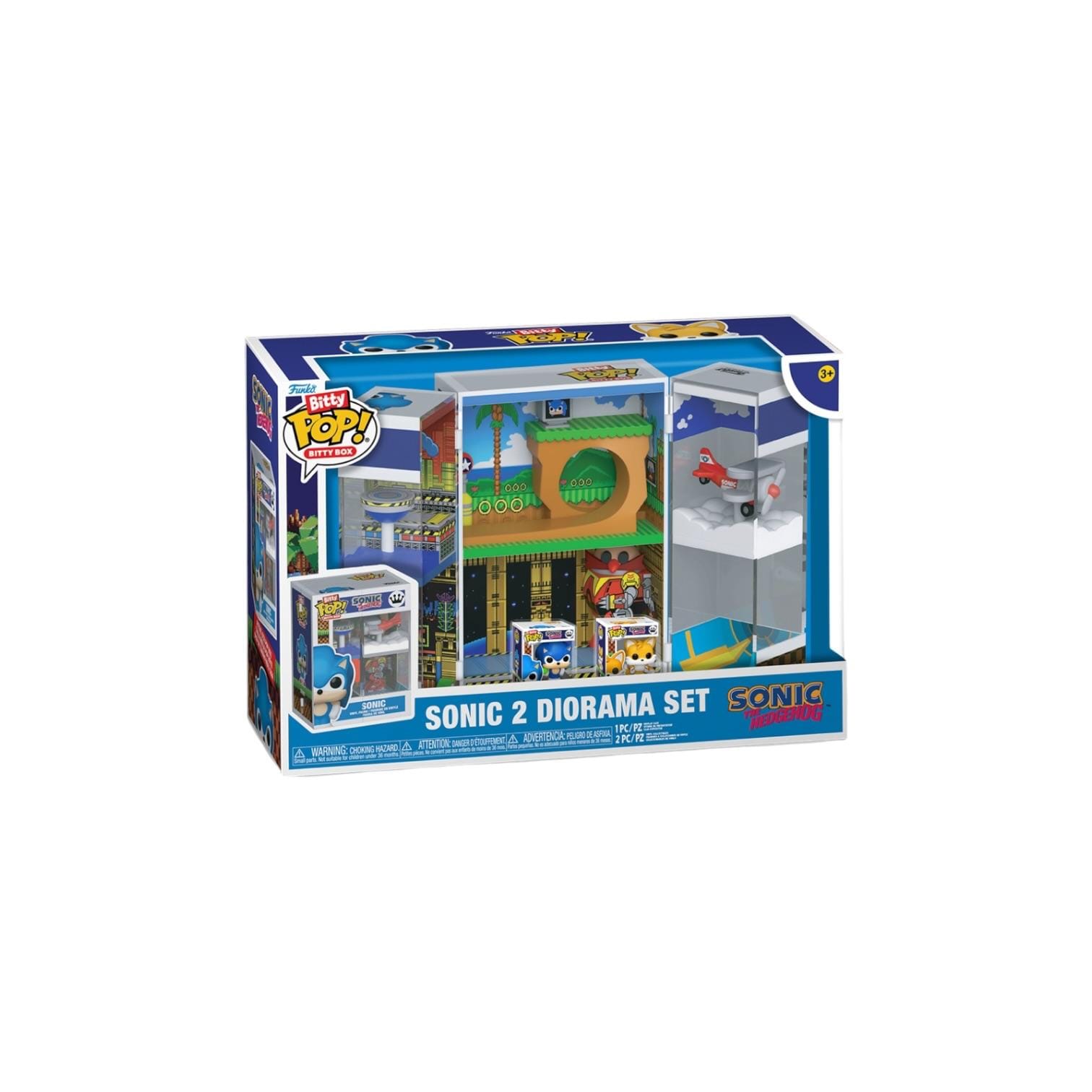 Sonic the Hedgehog Sonic 2 Diorama Set Funko Bitty Box - Sonic the Hedgehog - PREORDER