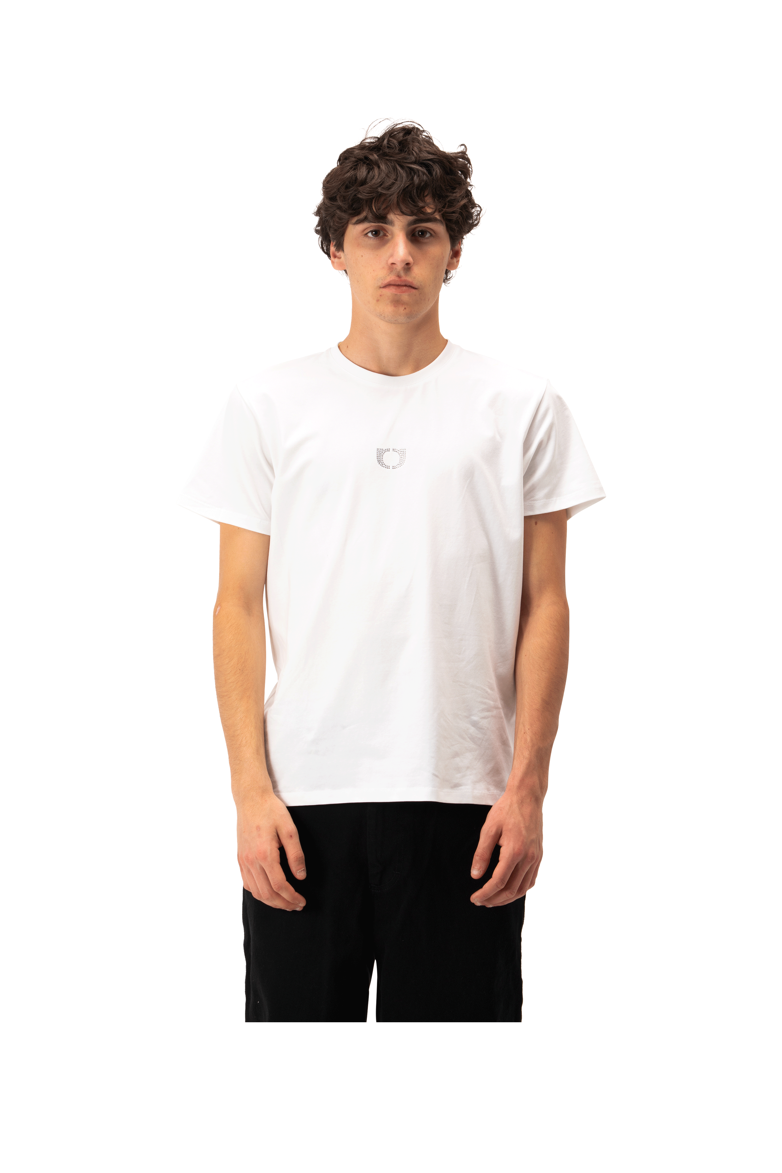 One Block Down Rhinestones Link Slim Fit T-Shirt