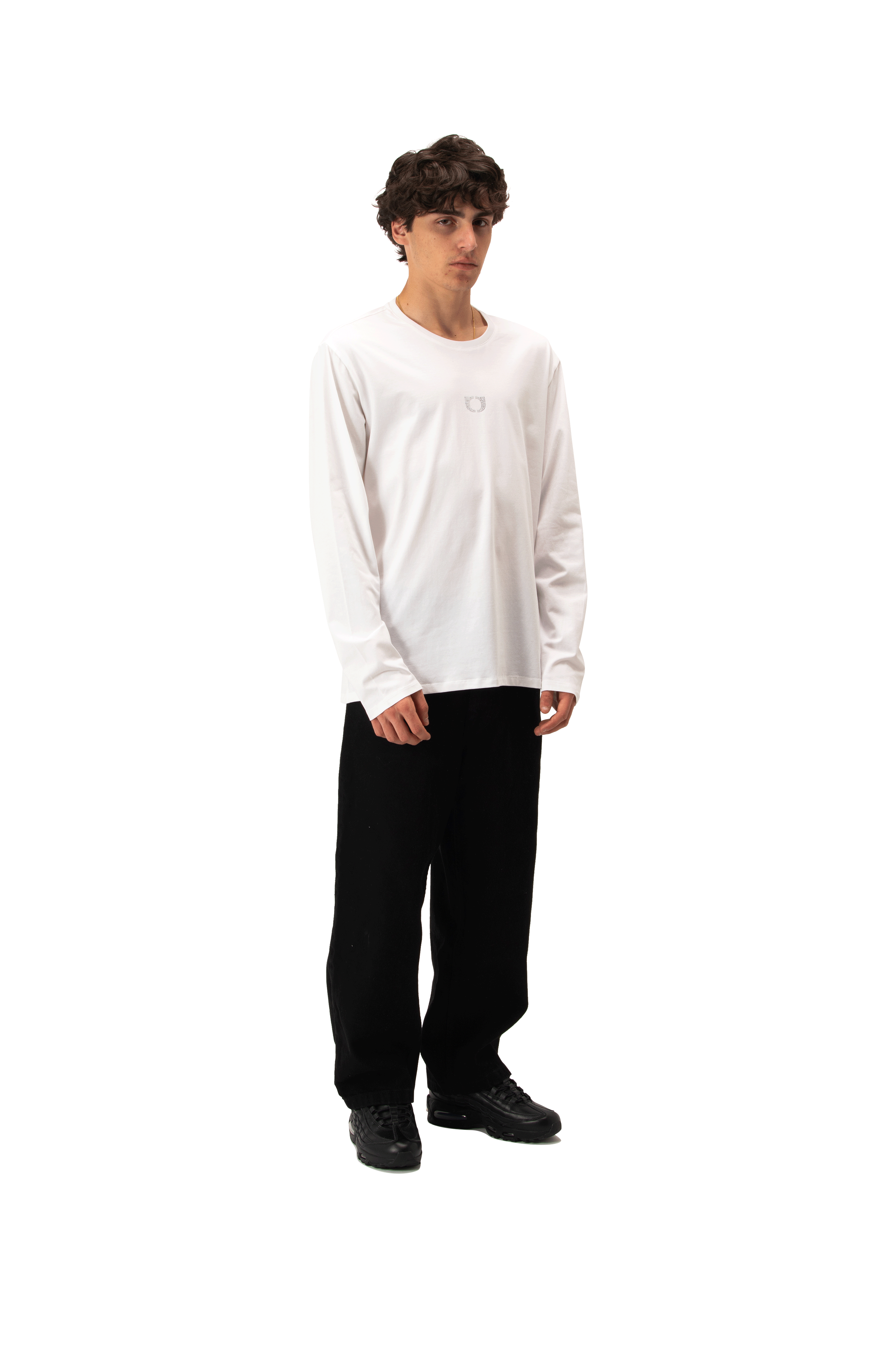 One Block Down Rhinestones Link Longsleeve T-Shirt