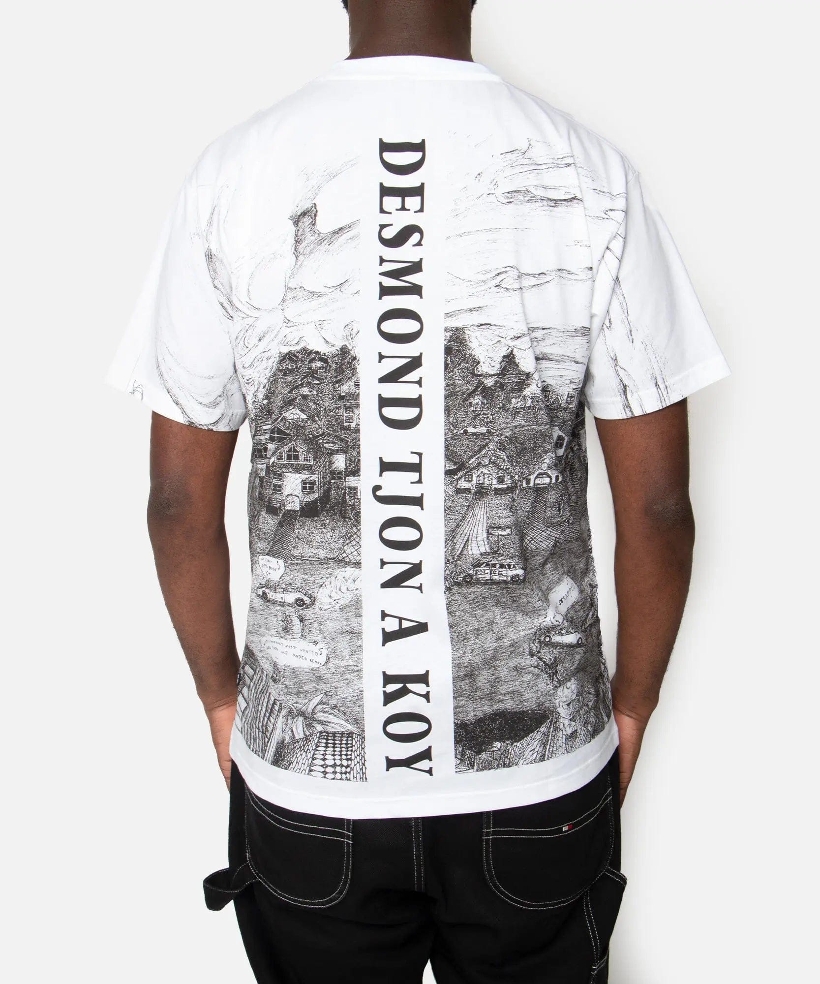 Gallery Patta x Outsiders Gallery Livin In The Fast Lane T - Shirt (White)