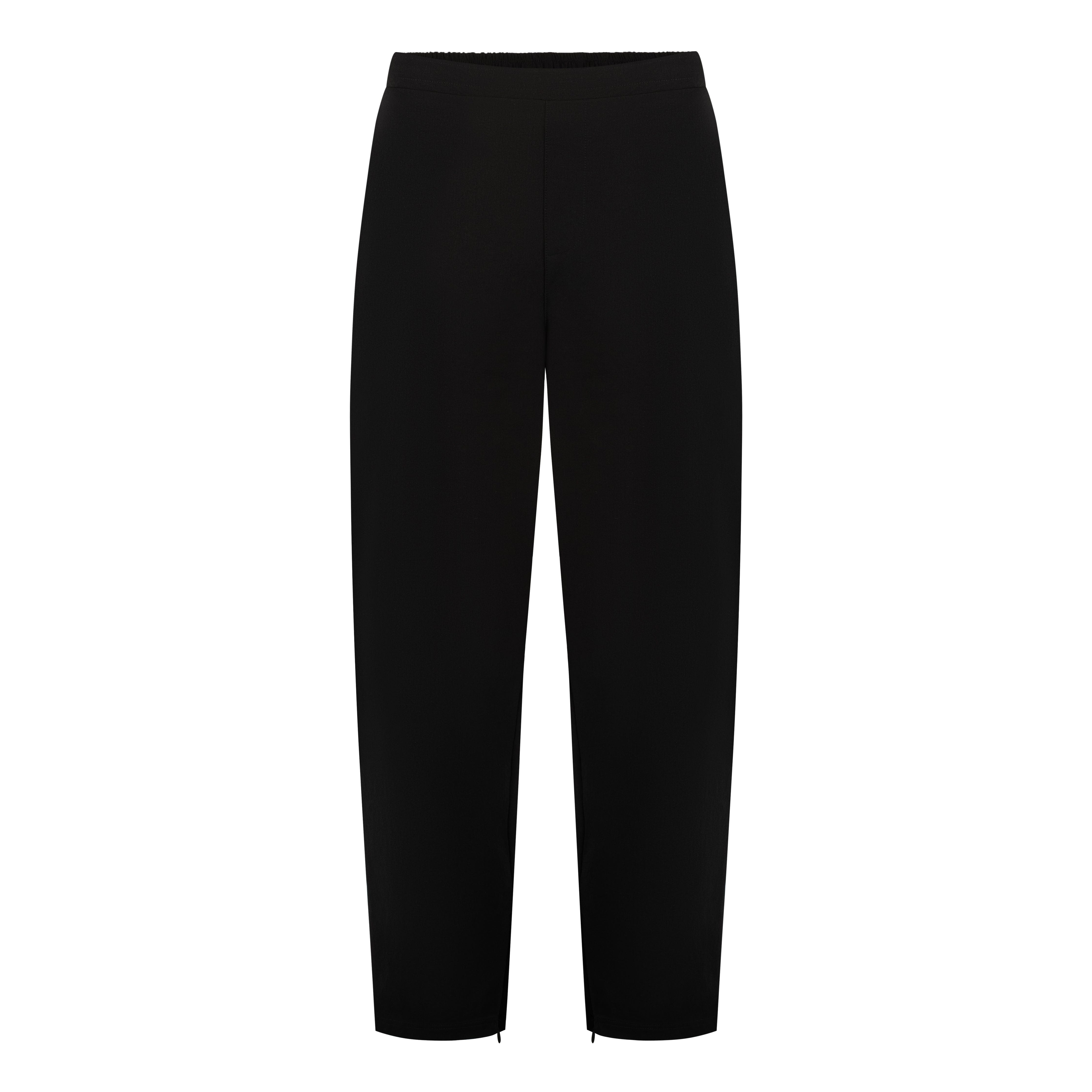 Presentedbyglobal Black Fitted Trousers