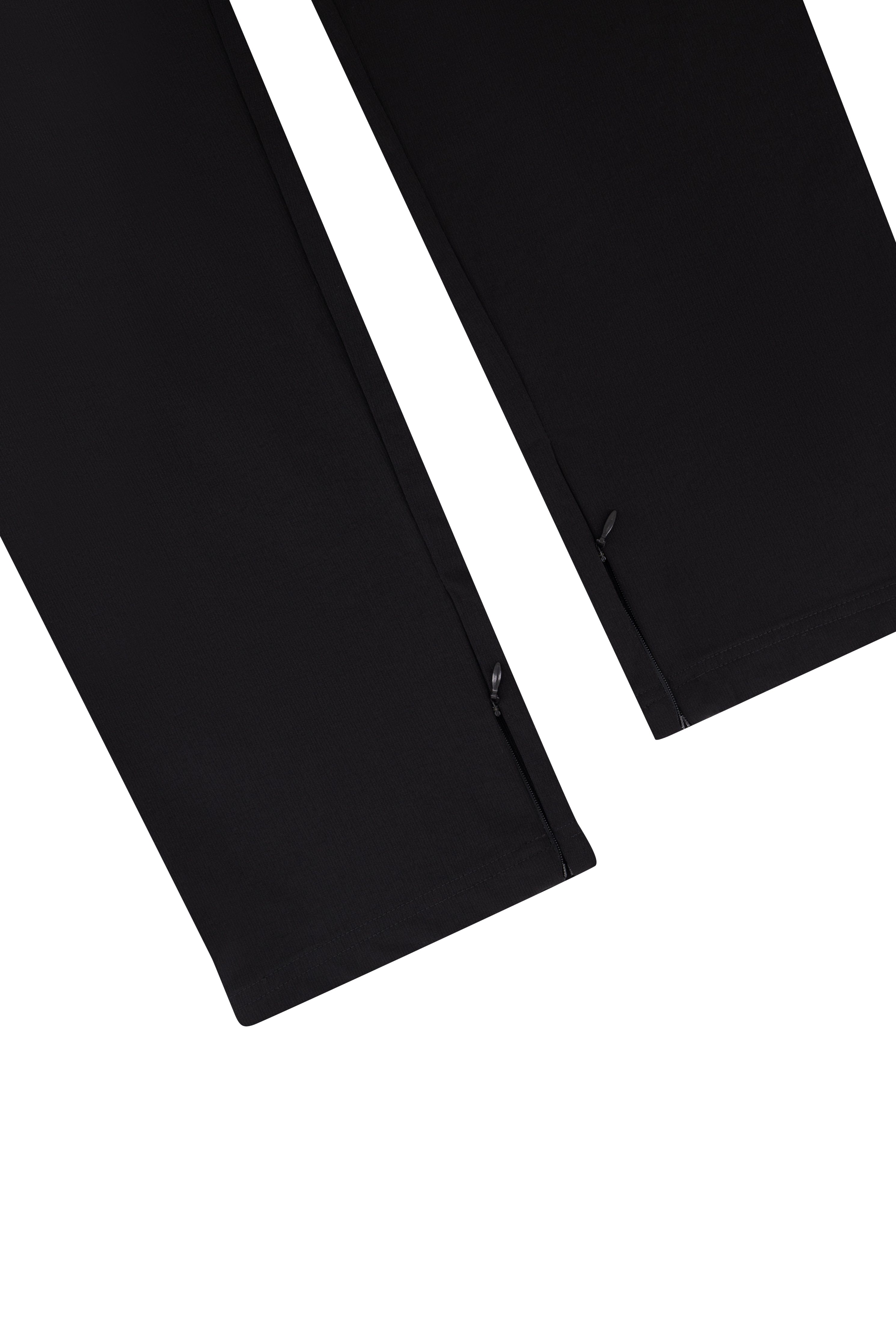 Presentedbyglobal Black Fitted Trousers