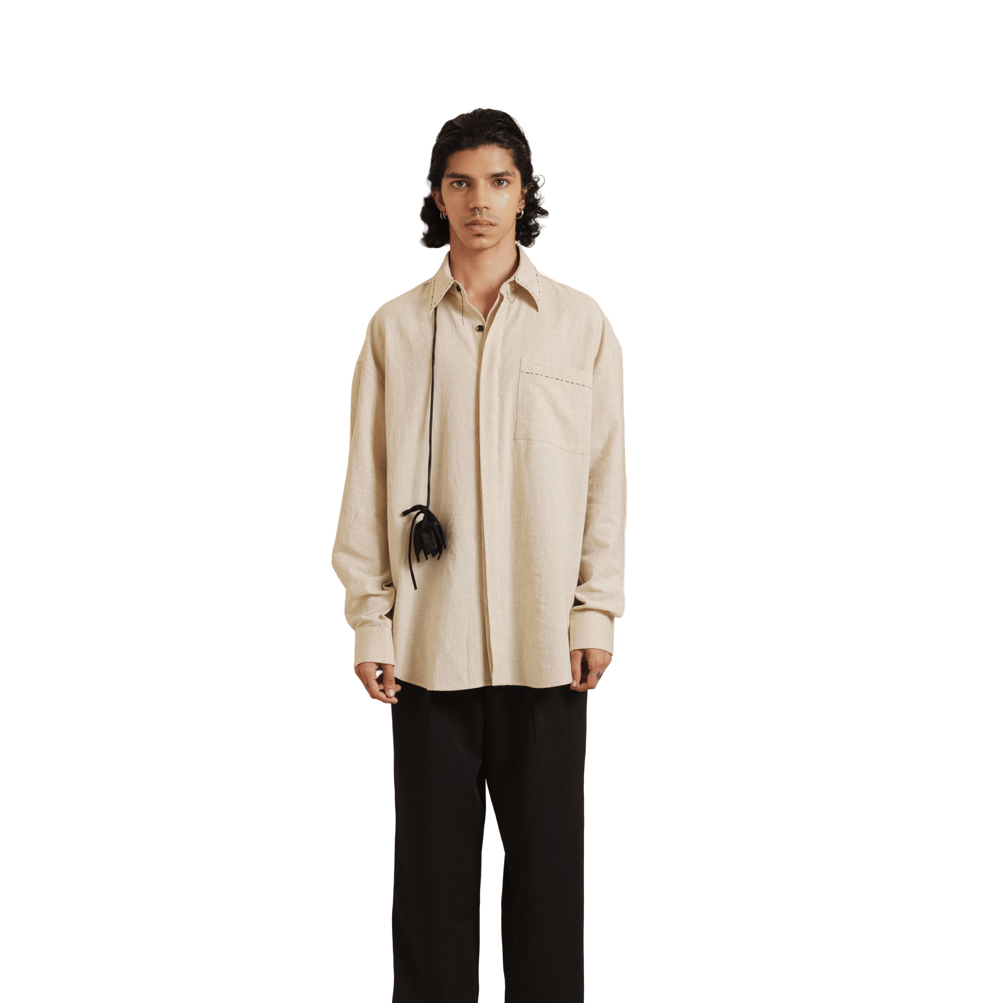 Polite Society LILY OVERSHIRT (CREME)