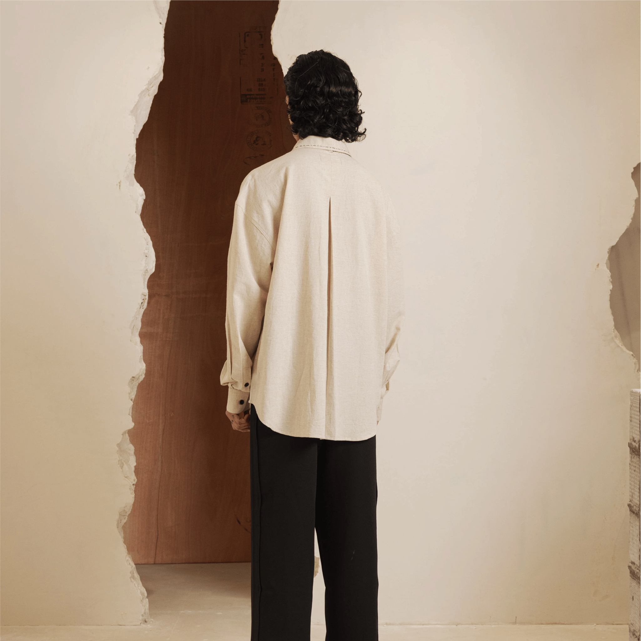 Polite Society LILY OVERSHIRT (CREME)