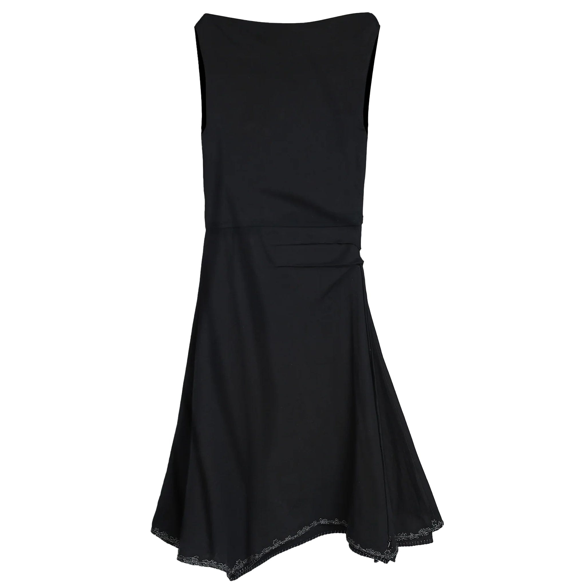 Almost Gods Assymetric Layered Knit Dress