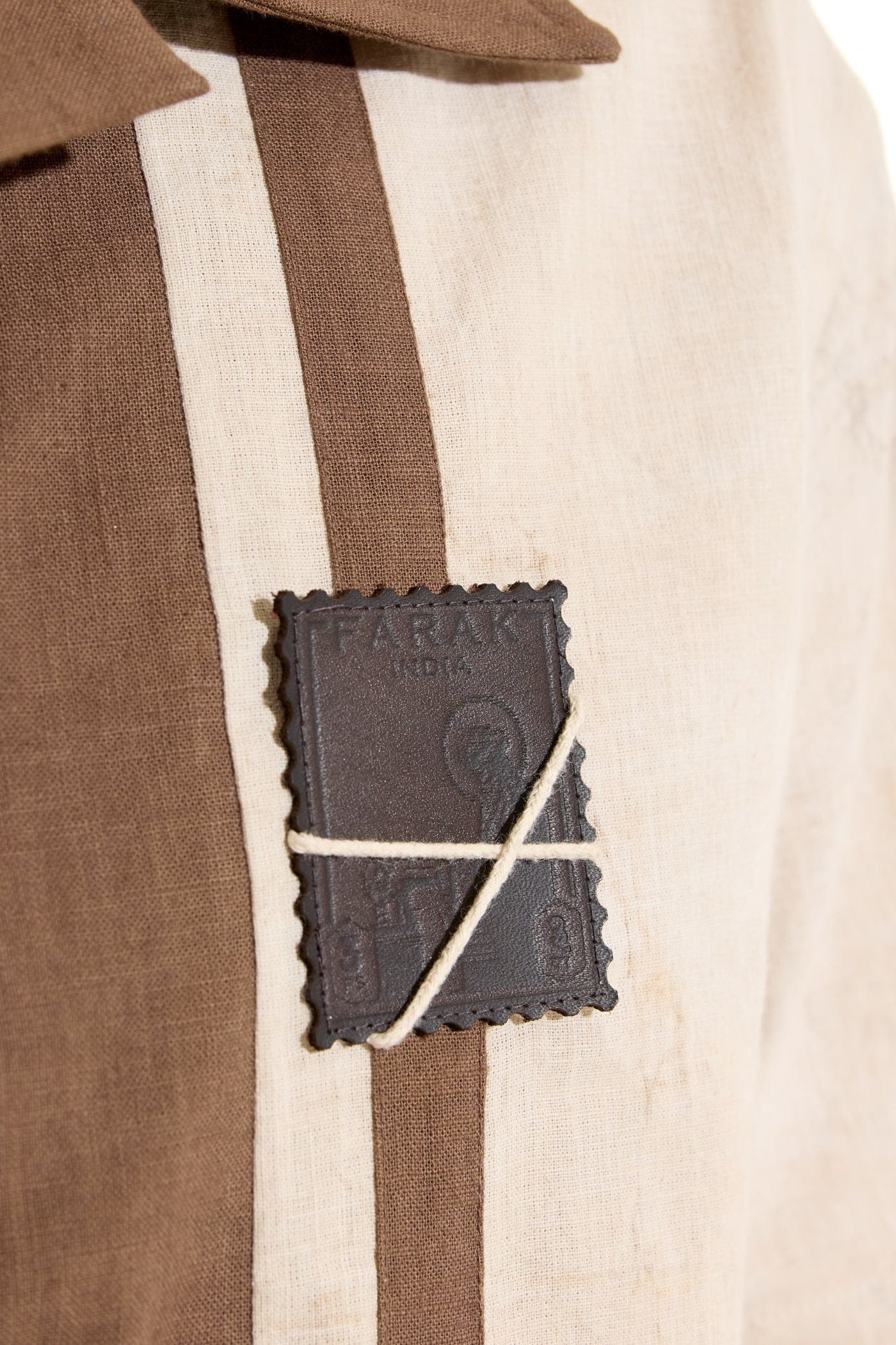 Polo Stripe Beige Polo Shirt